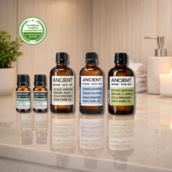 Pachet Super Promo RESTOCK - Rozmarin + Ricin + Cocos + Avocado