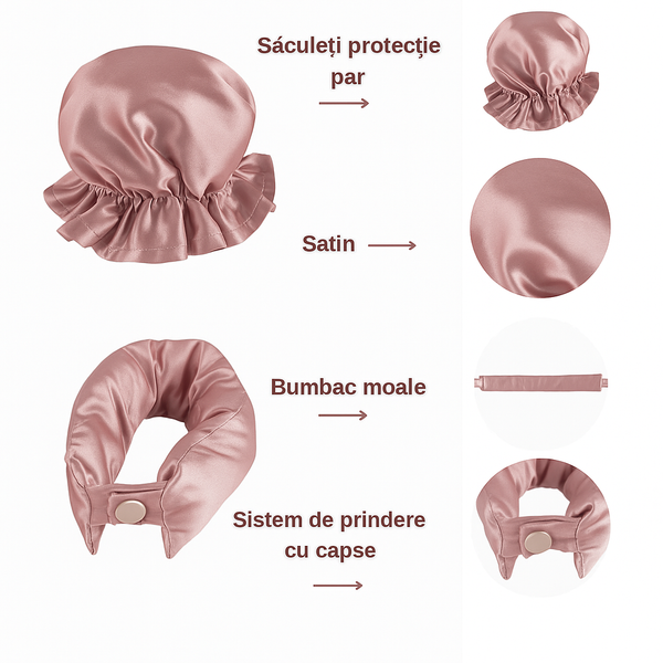 Set de 3 ondulatoare + saculeti de protectie